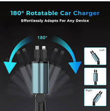 Vse_avto™4 in 1 - 100watt Car Charger Phone